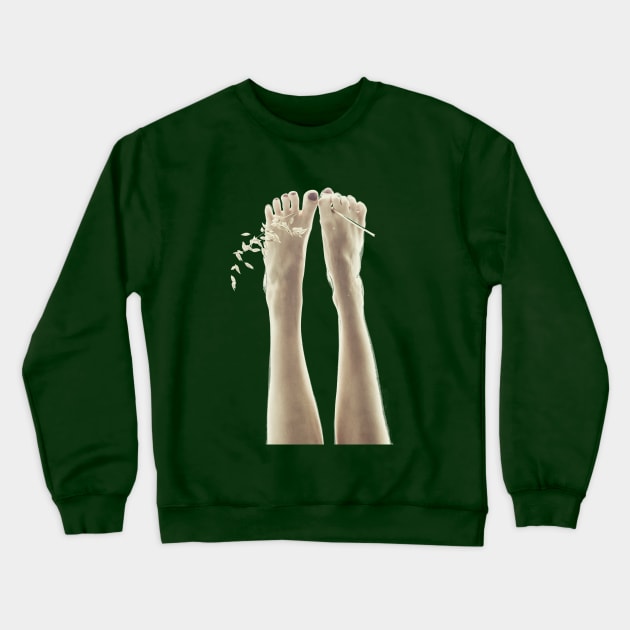 Happy Crewneck Sweatshirt by Levitazio